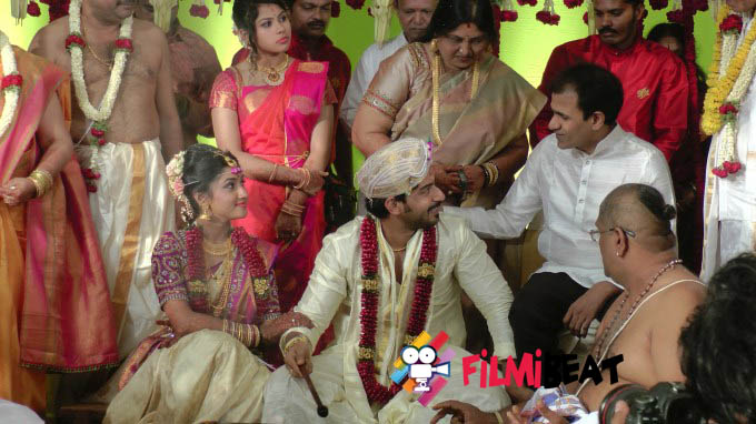 Prajwal Devaraj and Ragini Chandran Wedding