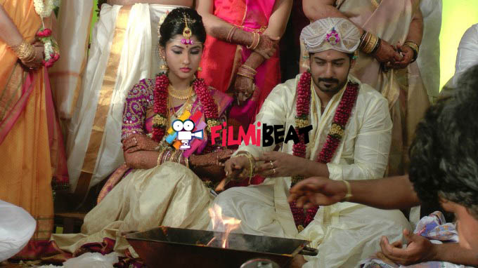 Prajwal Devaraj and Ragini Chandran Wedding