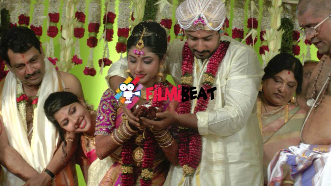 Prajwal Devaraj and Ragini Chandran Wedding
