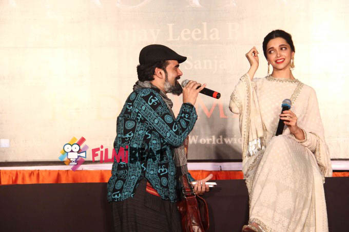 Deepika Padukone Launches Bajirao Mastani Poster