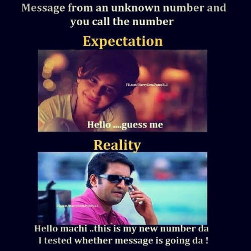 Expectation VS Reality in Tamil Cinema
