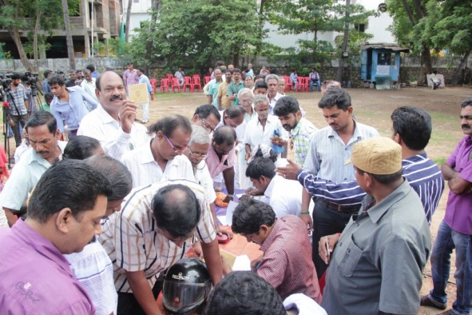 Nadigar Sangam Diwali Gift Distribution
