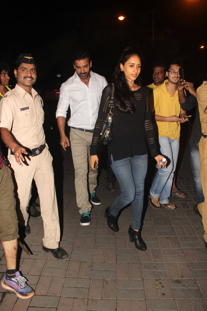 EXCLUSIVE - John Abraham Spotted With His Wife Priya Runchal