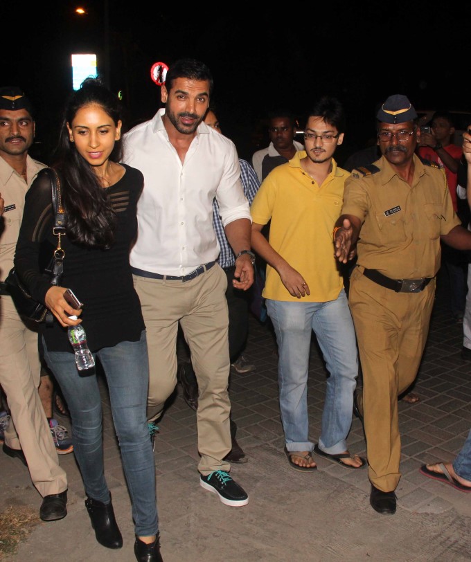 EXCLUSIVE - John Abraham Spotted With His Wife Priya Runchal