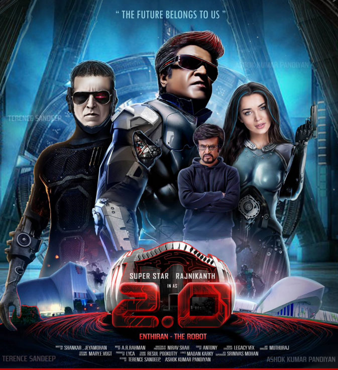 Fan Made Poster of Rajinikanth's Enthiran 2.0