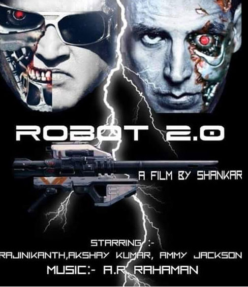 Fan Made Poster of Rajinikanth's Enthiran 2.0