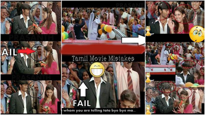 Funny Mistakes Of Tamil Cinema 2015