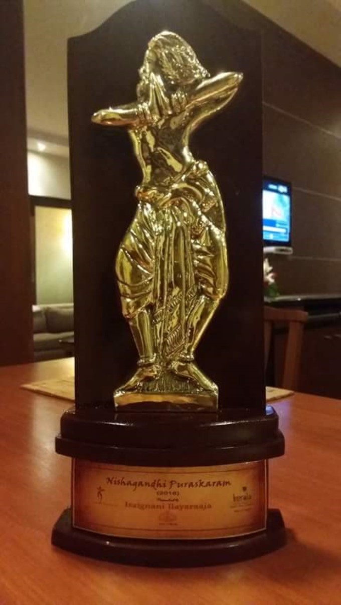 Kerala State Govt Honors Ilayaraja With Nishagandhi Puraskaram