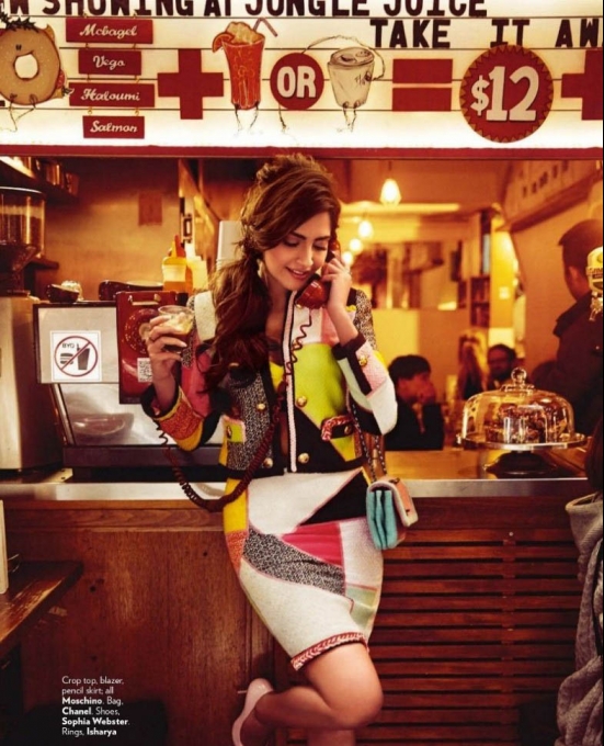 Sonam Kapoor Photoshoot For Vogue January 2016