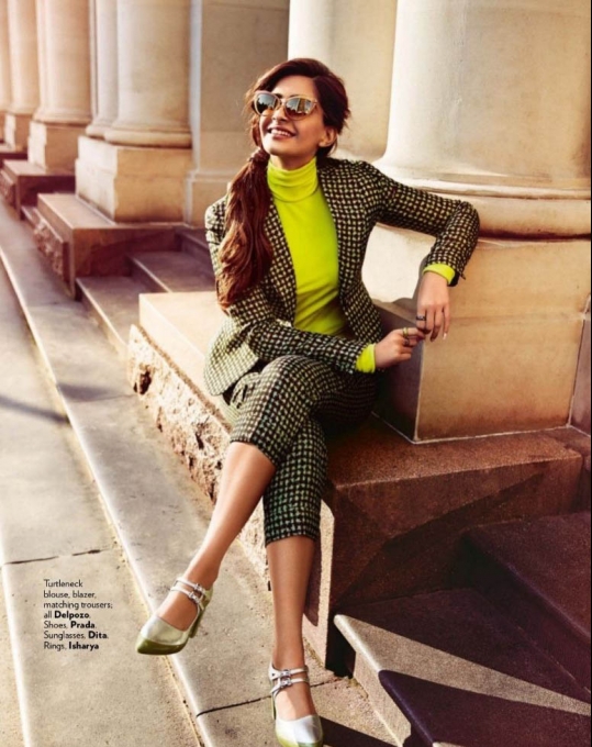 Sonam Kapoor Photoshoot For Vogue January 2016