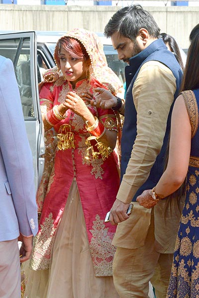Inside Photos of Arya Babbar & Jasmine Puri Marriage