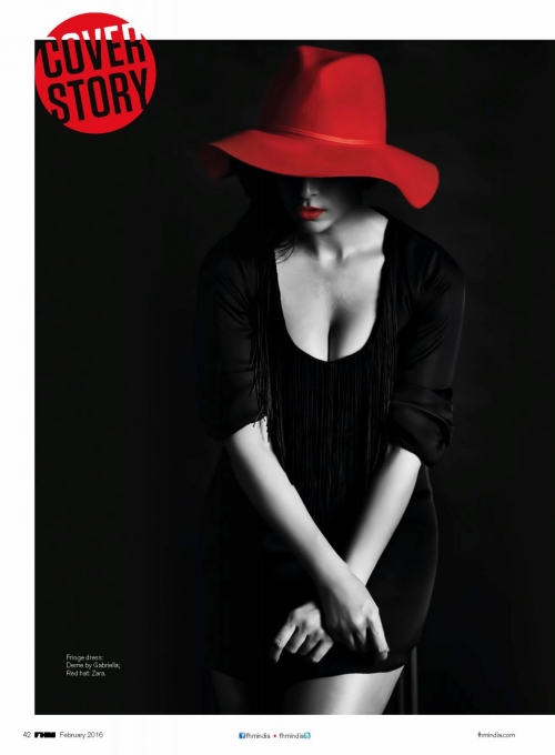 Nimrat Kaur Poses For FHM Magazine Februaury 2016 India