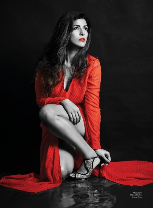 Nimrat Kaur Poses For FHM Magazine Februaury 2016 India