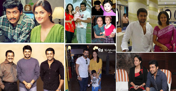 Rare Family Moments Of Actor Suriya