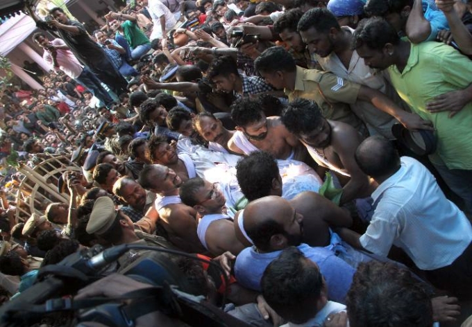 Actor Kalabhavan Mani Funeral