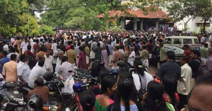 Actor Kalabhavan Mani Funeral