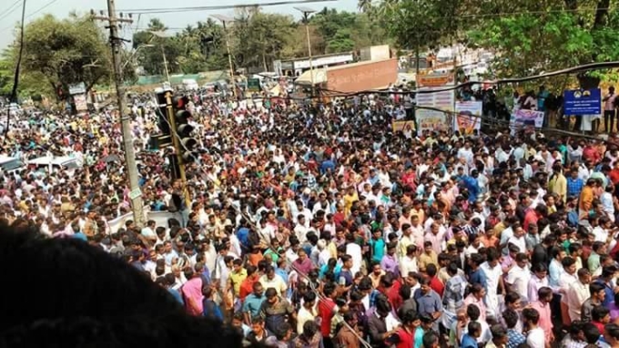 Actor Kalabhavan Mani Funeral