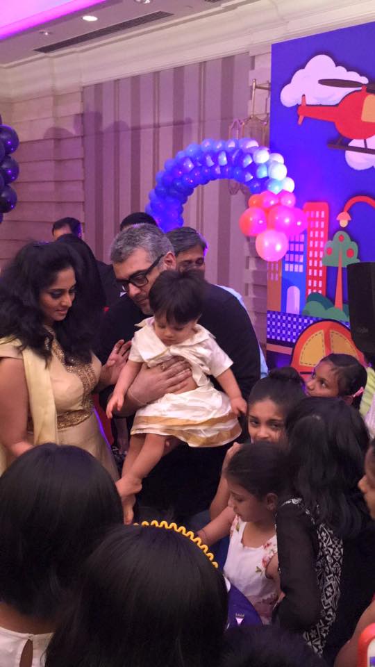 Ajith kumar Son Aadvik 1st Birthday Celebration