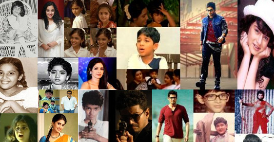 Child Actors In South Indian Cinemas