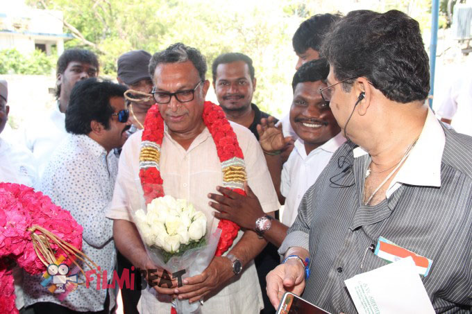 Nadigar Sangam Leader's Nassar And J. K. Rithesh Birthday Celebration