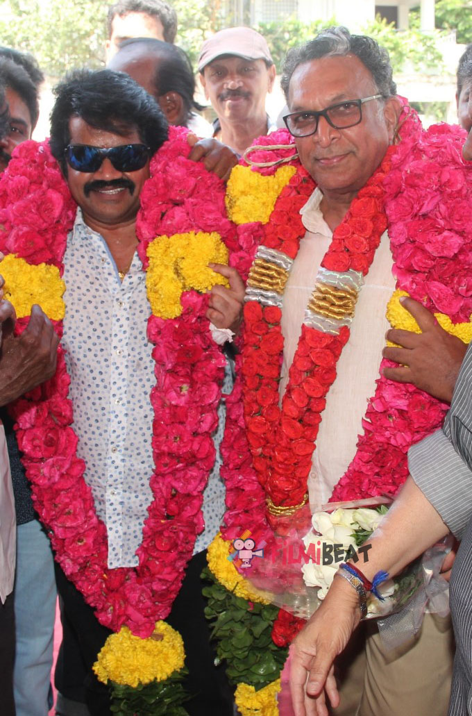 Nadigar Sangam Leader's Nassar And J. K. Rithesh Birthday Celebration