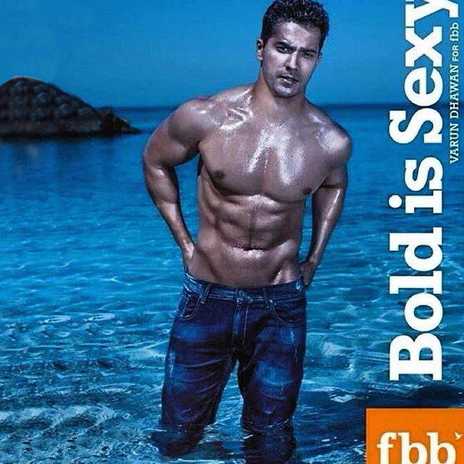 Varun Dhawan Goes Shirtless In FBB Photoshoot