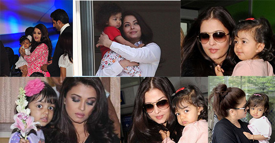 Adorable Photos Of Aishwarya Rai Bachchan With Her Daughter Aaradhya