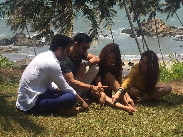 Esha Gupta Enjoying In Goa With Her Friends