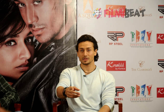 Shraddha Kapoor And Tiger Shroff Promote Baaghi in New Delhi