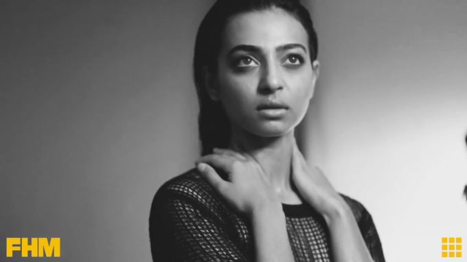 Radhika Apte Behind The Scenes From FHM Magazine May 2016