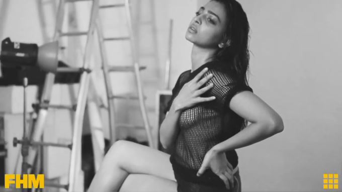 Radhika Apte Behind The Scenes From FHM Magazine May 2016