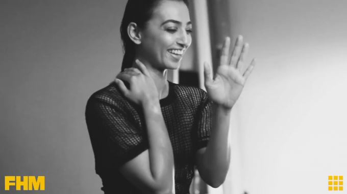 Radhika Apte Behind The Scenes From FHM Magazine May 2016