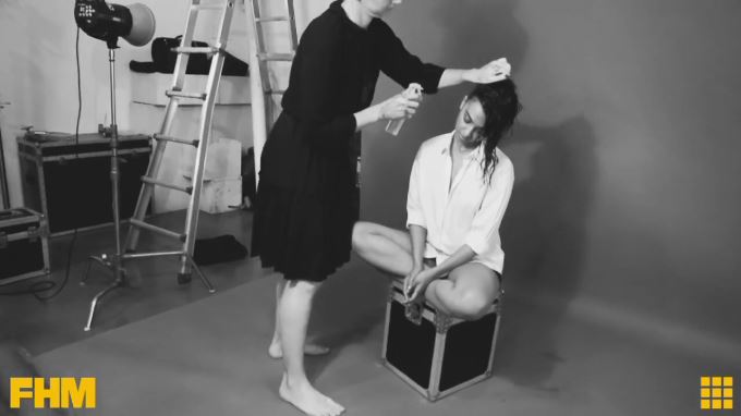 Radhika Apte Behind The Scenes From FHM Magazine May 2016
