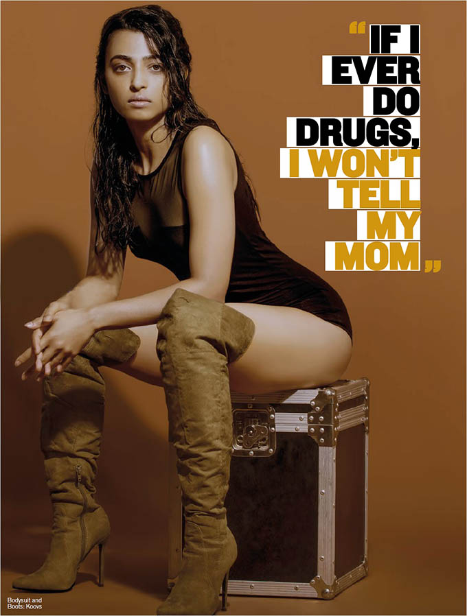 Radhika Apte Photoshoot For FHM Calender May 2016