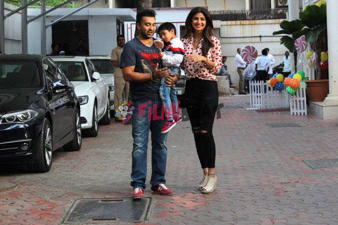 Shilpa Shetty Son Viaan Rajkundra 4th Birthday Celebration