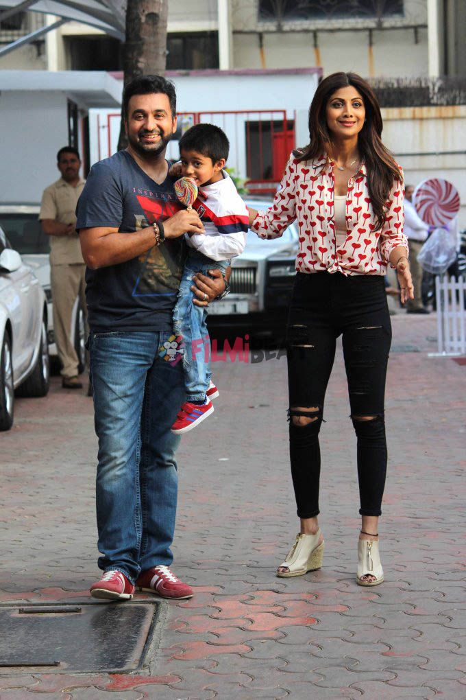 Shilpa Shetty Son Viaan Rajkundra 4th Birthday Celebration