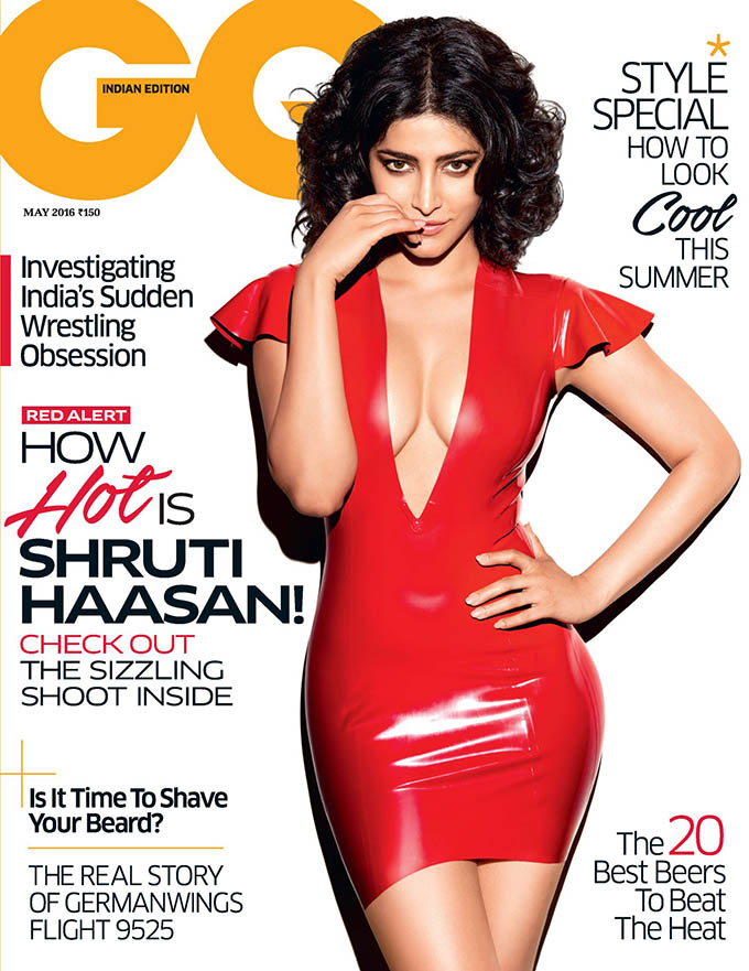 Shruti Hassan Photoshoot For GQ Magazine May 2016