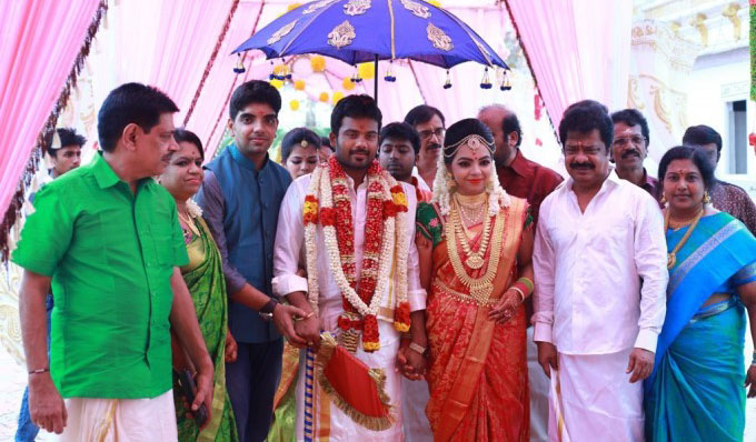 Tamil Actor Pandiarajan Son Prithvi Rajan Akshaya Marriage