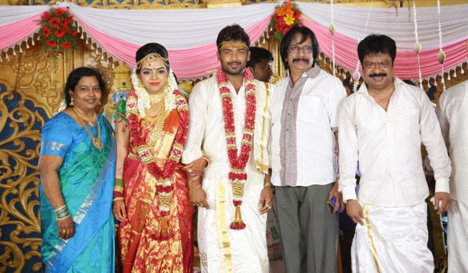 Tamil Actor Pandiarajan Son Prithvi Rajan Akshaya Marriage