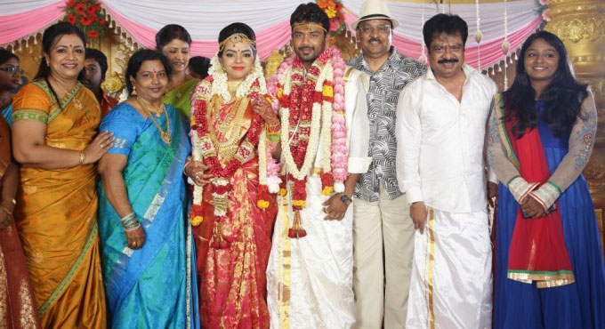 Tamil Actor Pandiarajan Son Prithvi Rajan Akshaya Marriage