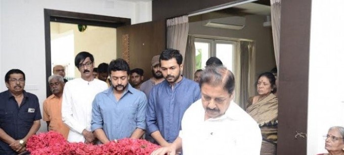 Celebs Pay Homage To Senior Director A. C. Tirulokchandar