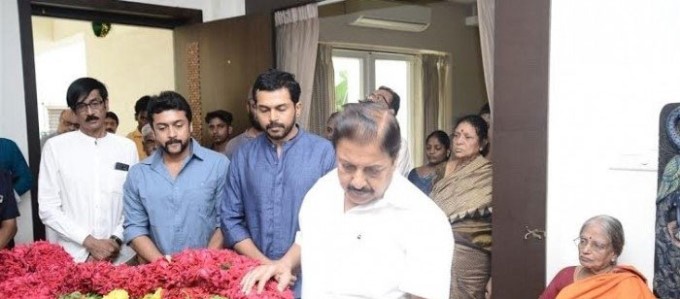 Celebs Pay Homage To Senior Director A. C. Tirulokchandar