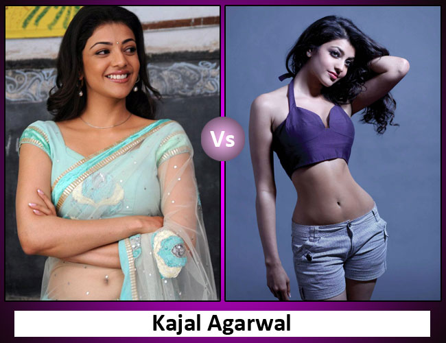 South Indian Actress In Traditional Dress V/s Western Dress