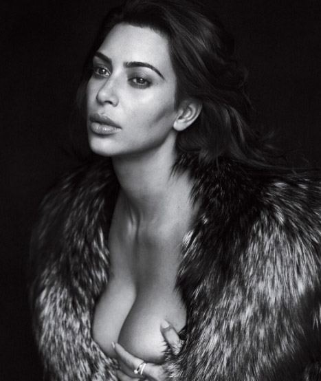 Kim Kardashian West GQ Magazine June 2016 Photoshoot