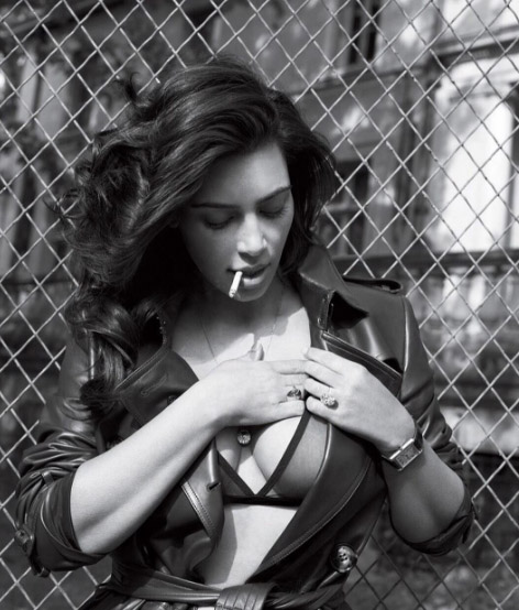 Kim Kardashian West GQ Magazine June 2016 Photoshoot