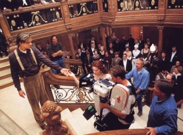 Rare Photos Of Titanic Movie Behind the Scenes