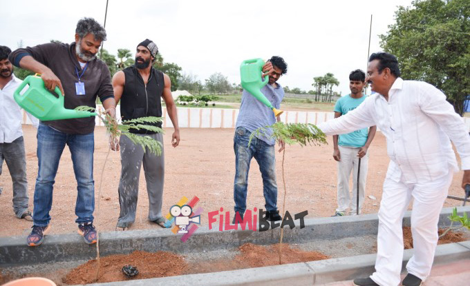 Baahubali Team Participate In Haritha Haram Program