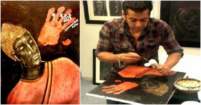 Unseen Paintings Made By Salman Khan Himself