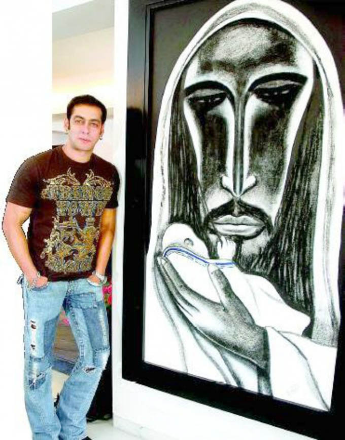Unseen Paintings Made By Salman Khan Himself