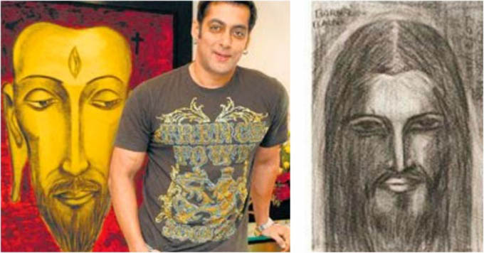 Unseen Paintings Made By Salman Khan Himself